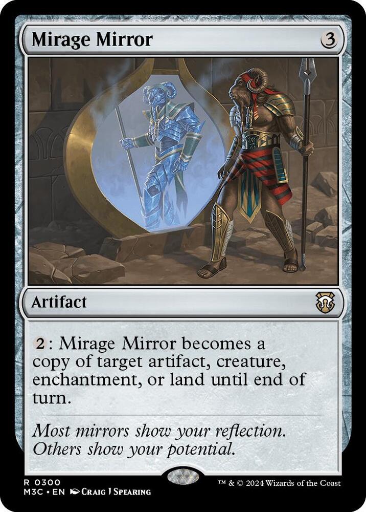 Mirage Mirror 300/411 (Commander: Modern Horizons 3)  - Ripple Foil | Good Games Modbury