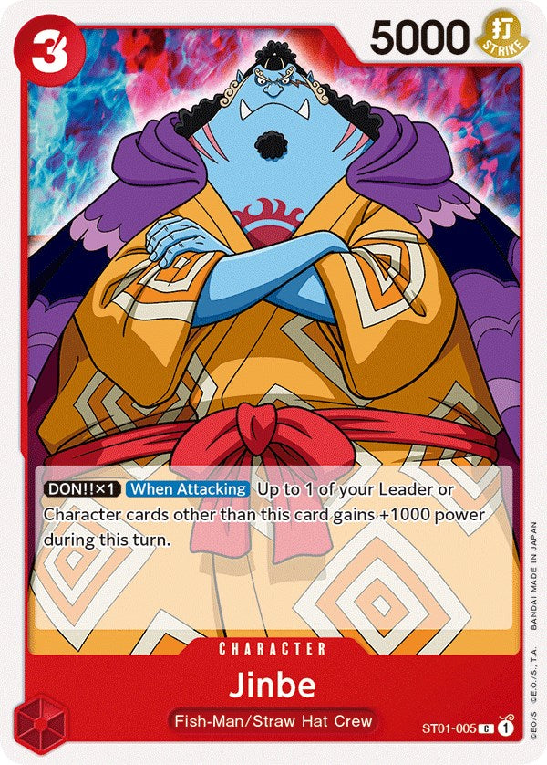 Jinbe [Starter Deck: Straw Hat Crew] | Good Games Modbury