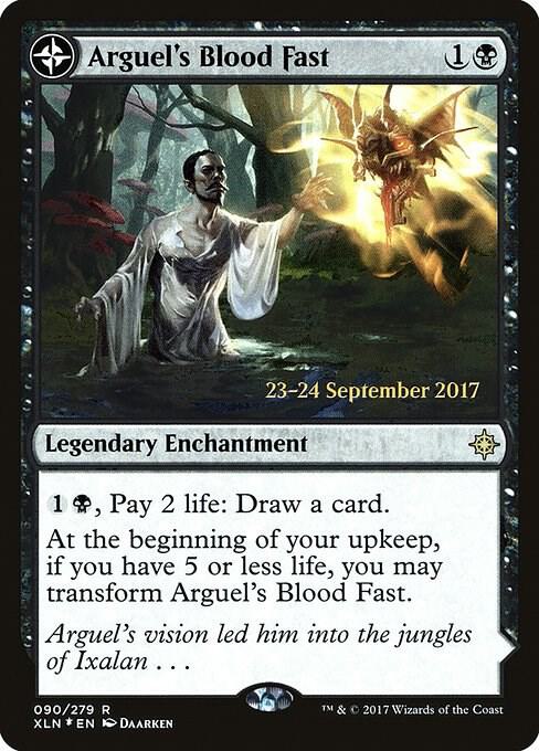 Arguel's Blood Fast // Temple of Aclazotz 90s/120 (Prerelease Cards)  - PreRelease Foil | Good Games Modbury