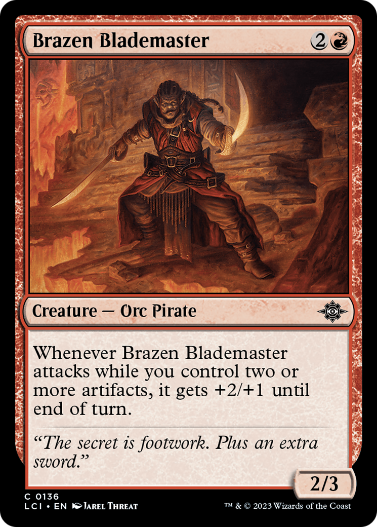 Brazen Blademaster [The Lost Caverns of Ixalan] | Good Games Modbury