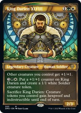 King Darien XLVIII Showcase 303 (Dominaria United)  | Good Games Modbury