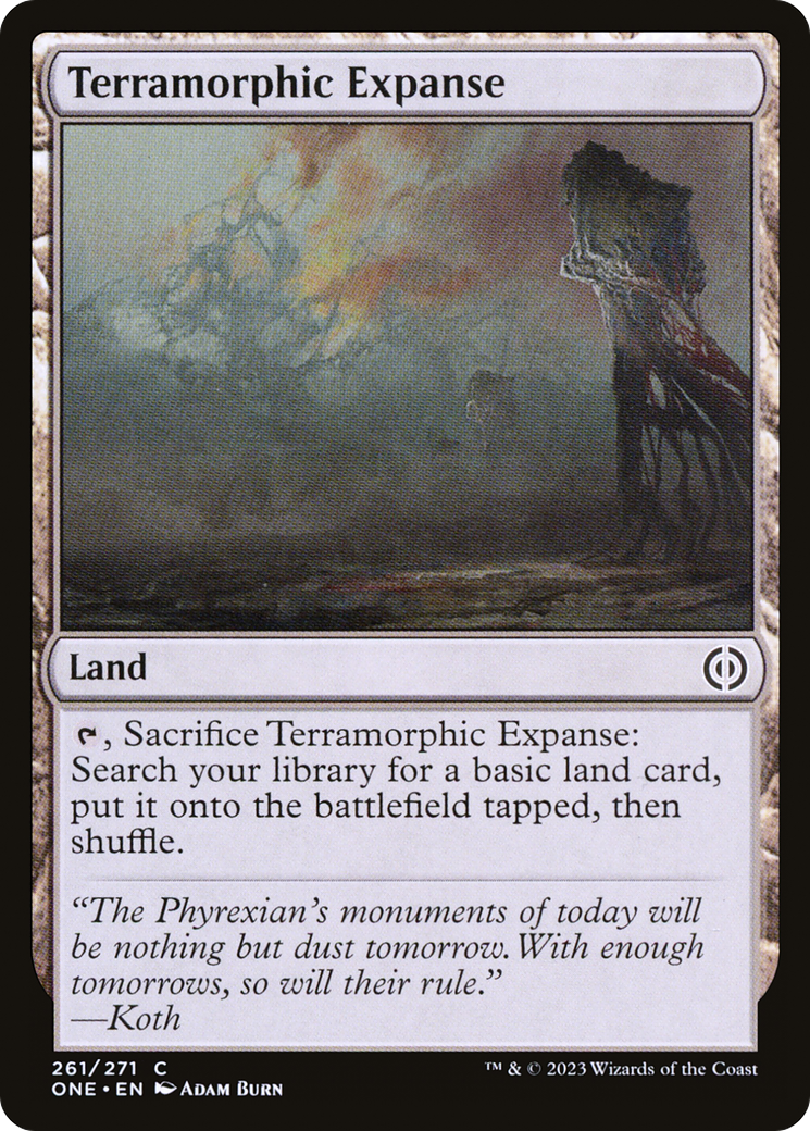 Terramorphic Expanse [Phyrexia: All Will Be One] | Good Games Modbury