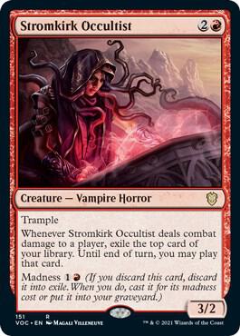 Stromkirk Occultist 151/38 (Commander: Innistrad: Crimson Vow)  | Good Games Modbury