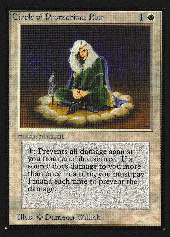 Circle of Protection: Blue [Collectors' Edition] | Good Games Modbury