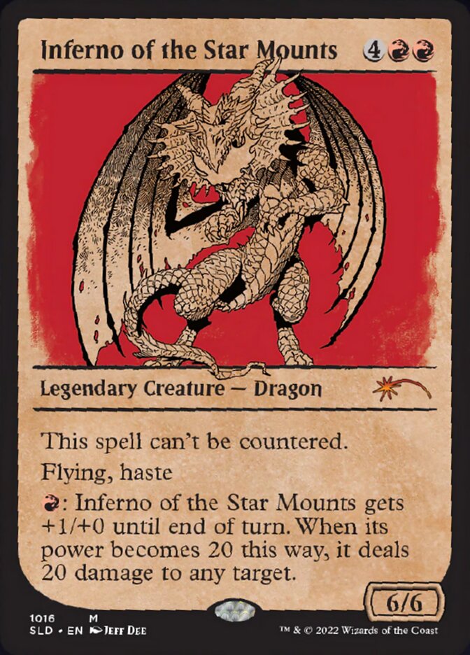 Inferno of the Star Mounts (Showcase) [Secret Lair Drop Series] | Good Games Modbury