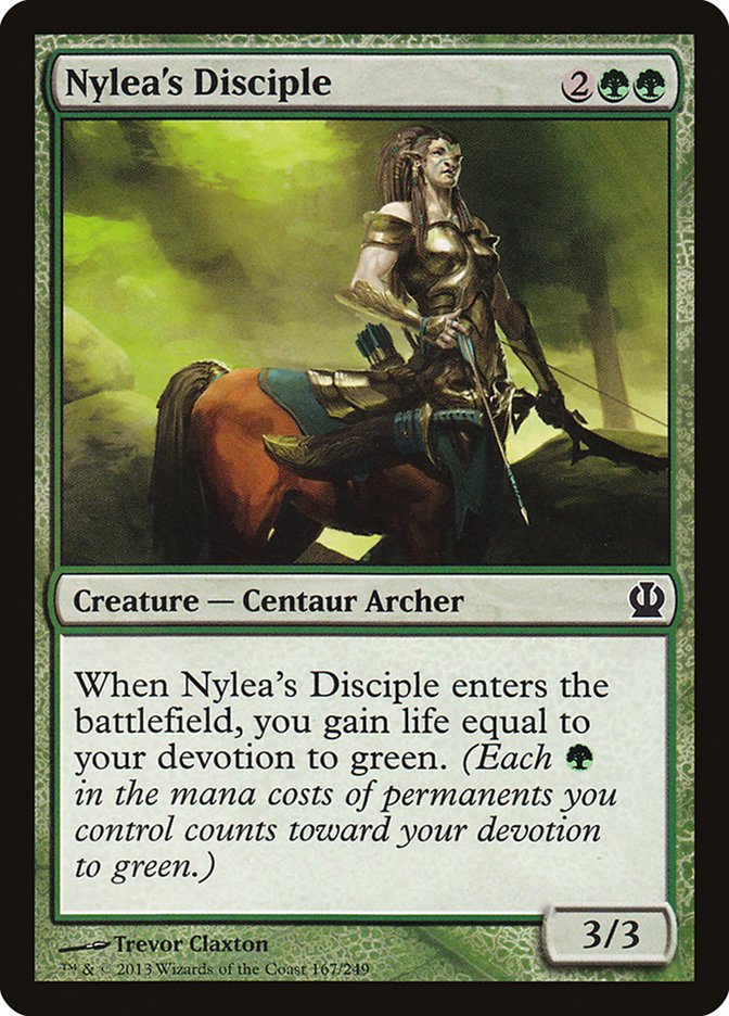 Nylea's Disciple [Theros] | Good Games Modbury
