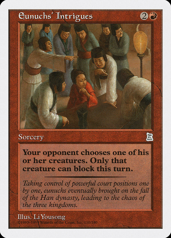 Eunuchs' Intrigues 110/180 (Portal Three Kingdoms)  | Good Games Modbury