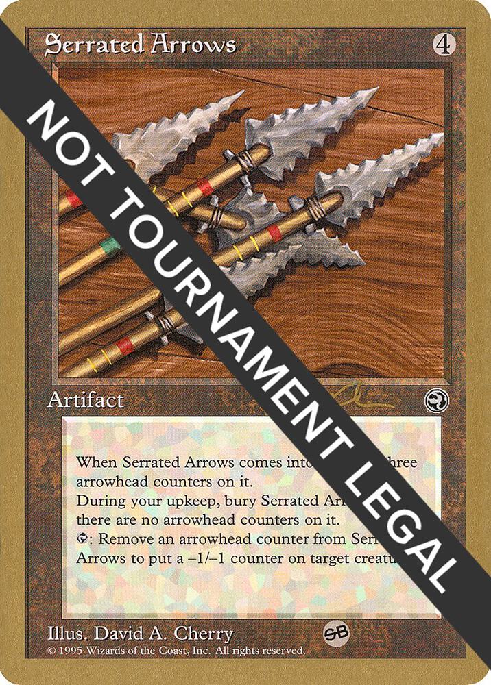 Serrated Arrows 1997 Paul McCabe HML SB pm110sb/131 (World Championship Decks)  | Good Games Modbury