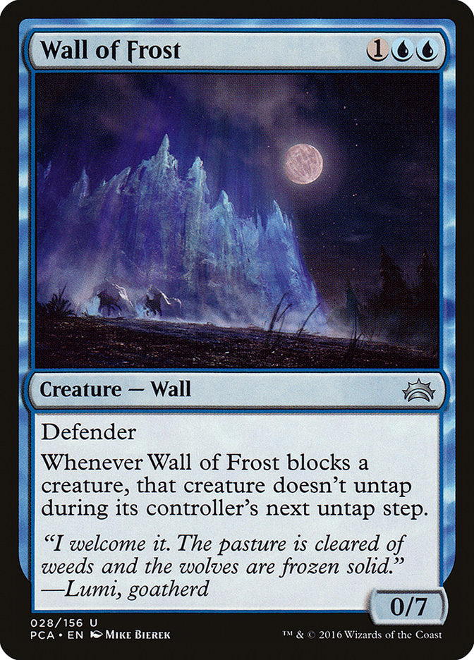 Wall of Frost [Planechase Anthology] | Good Games Modbury