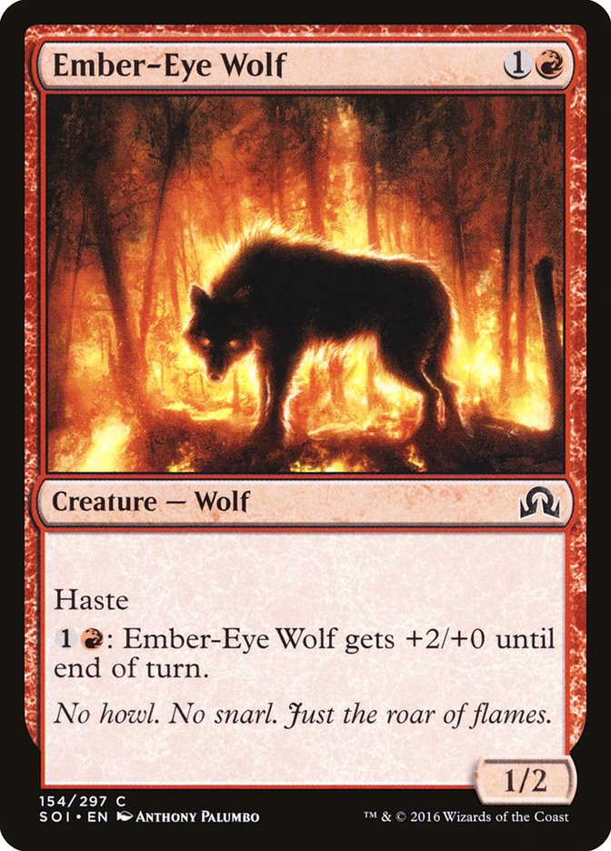 Ember-Eye Wolf [Shadows over Innistrad] | Good Games Modbury
