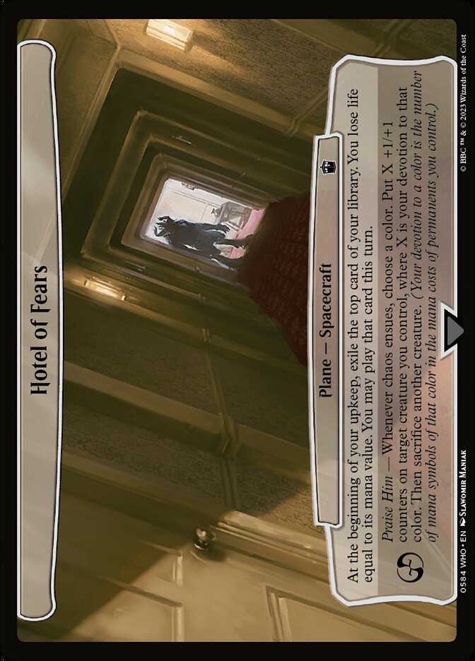 Hotel of Fears 584/331 (Planechase: Universes Beyond: Doctor Who)  | Good Games Modbury