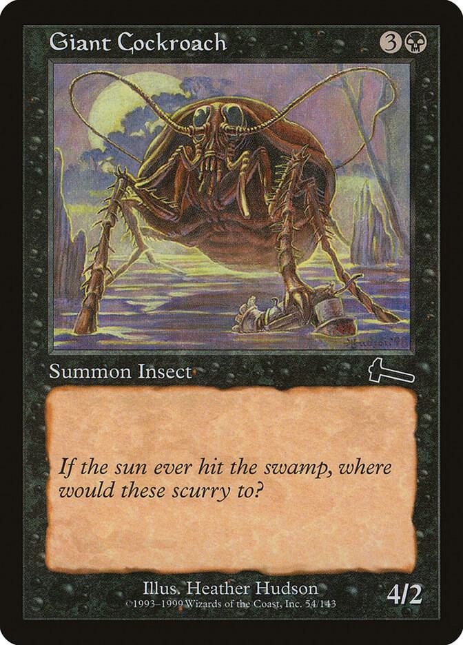 Giant Cockroach 54/143 (Urza's Legacy)  | Good Games Modbury