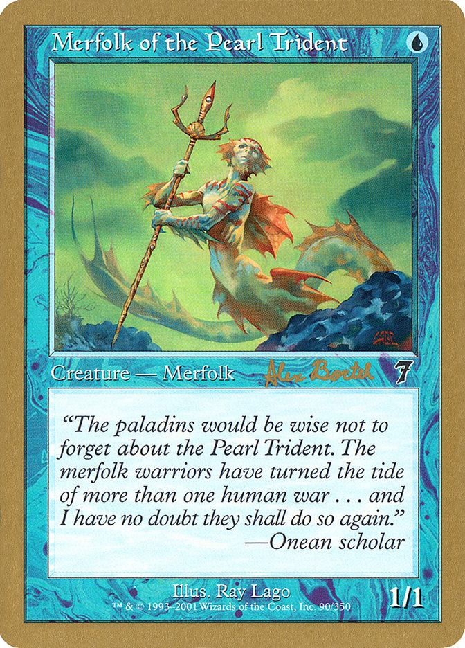 Merfolk of the Pearl Trident (Alex Borteh) [World Championship Decks 2001] | Good Games Modbury