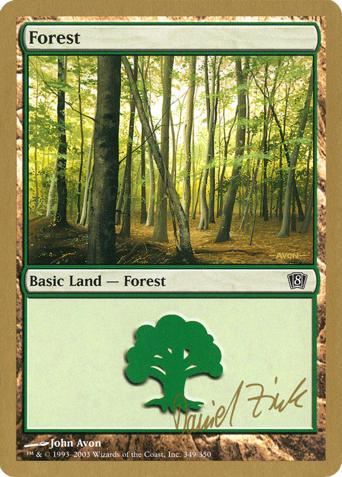 Forest (dz349) (Daniel Zink) [World Championship Decks 2003] | Good Games Modbury