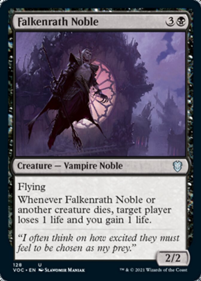 Falkenrath Noble [Innistrad: Crimson Vow Commander] | Good Games Modbury