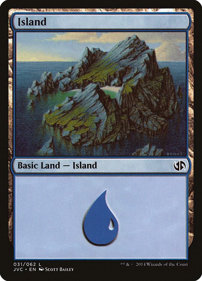 Island 031 JVC 31/62 (Duel Decks: Anthology)  | Good Games Modbury