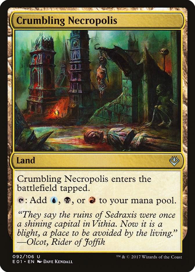 Crumbling Necropolis 92/106 (Archenemy: Nicol Bolas)  | Good Games Modbury