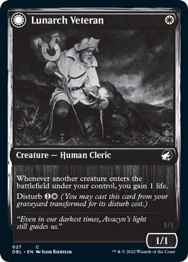 Lunarch Veteran 27/534 (Innistrad: Double Feature)  | Good Games Modbury