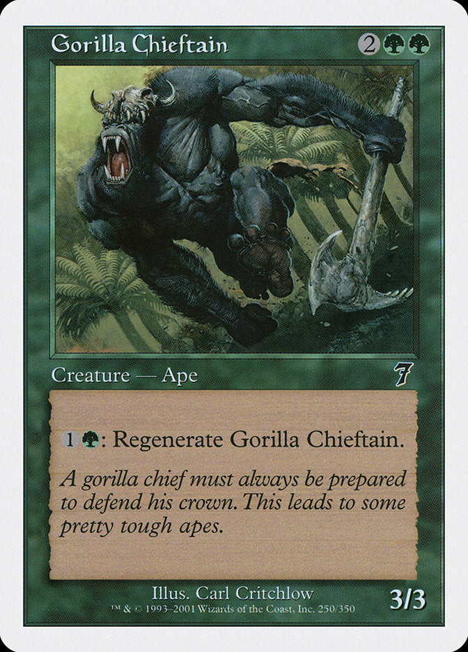 Gorilla Chieftain [Seventh Edition] | Good Games Modbury