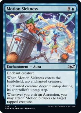 Motion Sickness Galaxy Foil 339/244 (Unfinity)  - Foil | Good Games Modbury