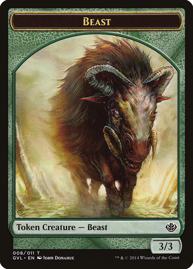 Beast Token 008 8 (Duel Decks: Anthology)  | Good Games Modbury