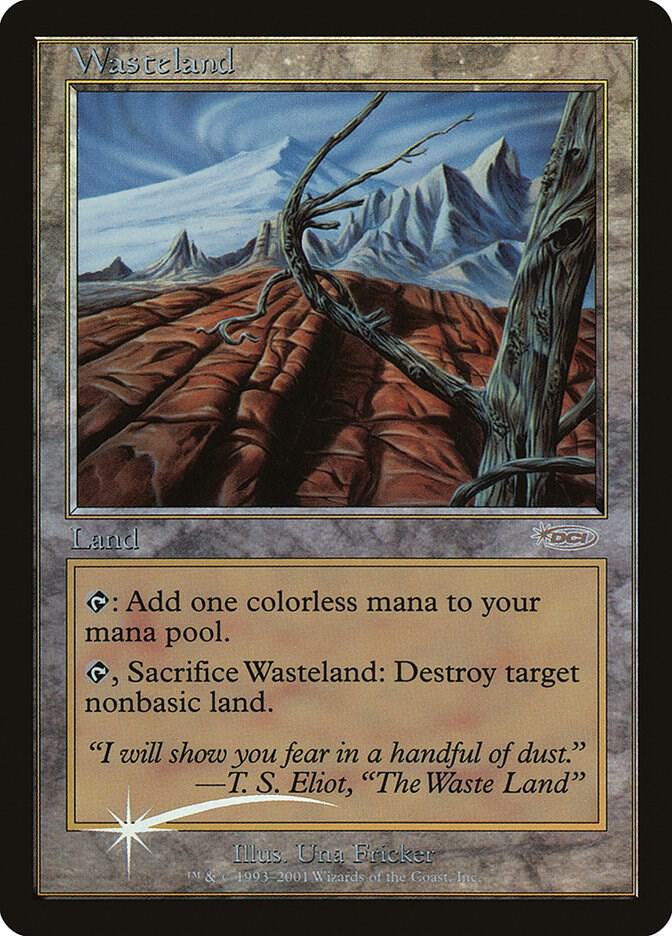 Wasteland 1/8 (Magic Player Rewards)  - Foil | Good Games Modbury
