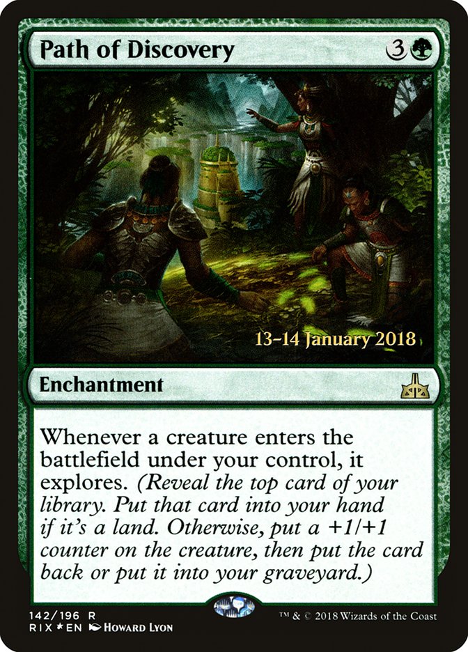 Path of Discovery [Rivals of Ixalan Prerelease Promos] | Good Games Modbury