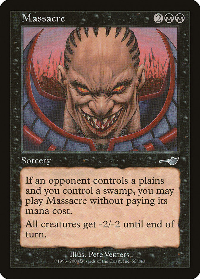 Massacre 58/143 (Nemesis)  - Foil | Good Games Modbury