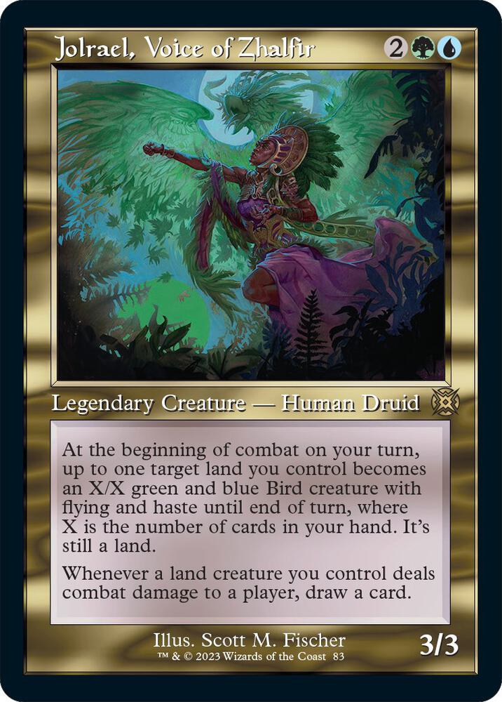 Jolrael, Voice of Zhalfir 83/50 (March of the Machine: The Aftermath)  - Retro Foil | Good Games Modbury