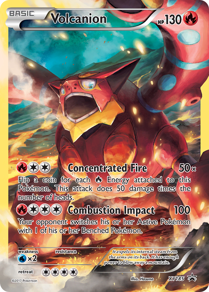 Volcanion (XY185) [XY: Black Star Promos] | Good Games Modbury