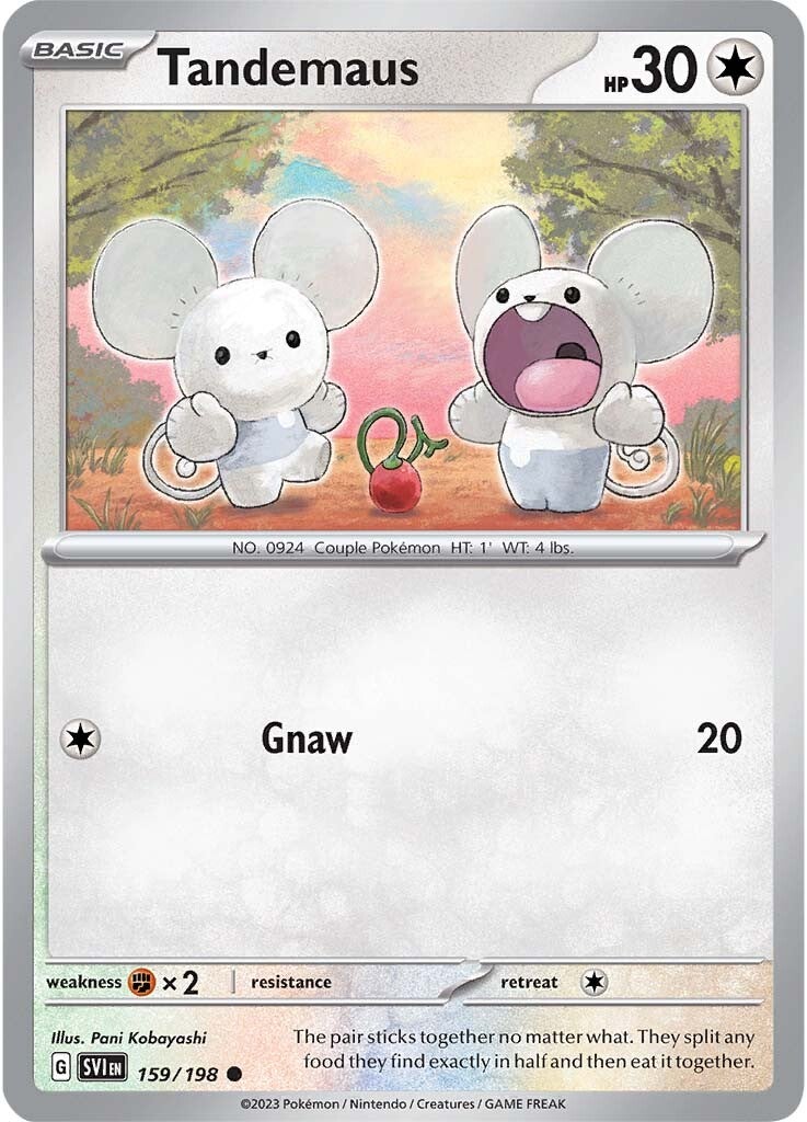Tandemaus (159/198) [Scarlet & Violet: Base Set] | Good Games Modbury