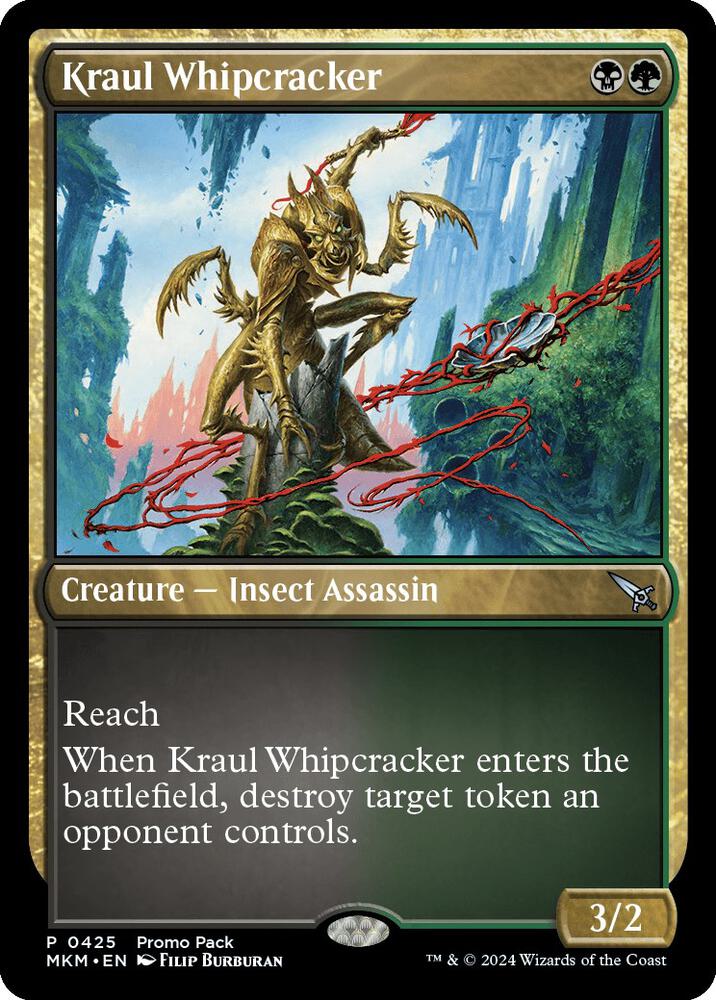 Kraul Whipcracker 425/286 (Promo Pack: Murders at Karlov Manor)  - Foil | Good Games Modbury