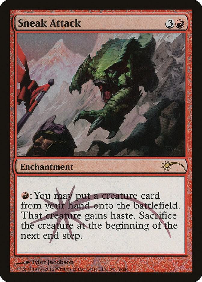 Sneak Attack 5/8 (Judge Promos)  - Foil | Good Games Modbury