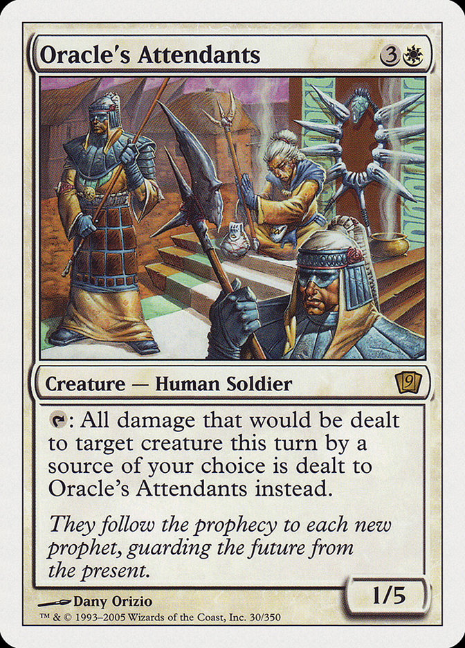 Oracle's Attendants 30/350 (9th Edition)  | Good Games Modbury