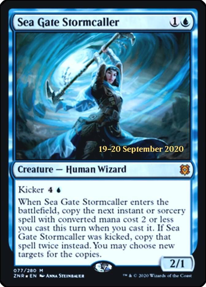 Sea Gate Stormcaller 77s/169 (Prerelease Cards)  - Foil | Good Games Modbury