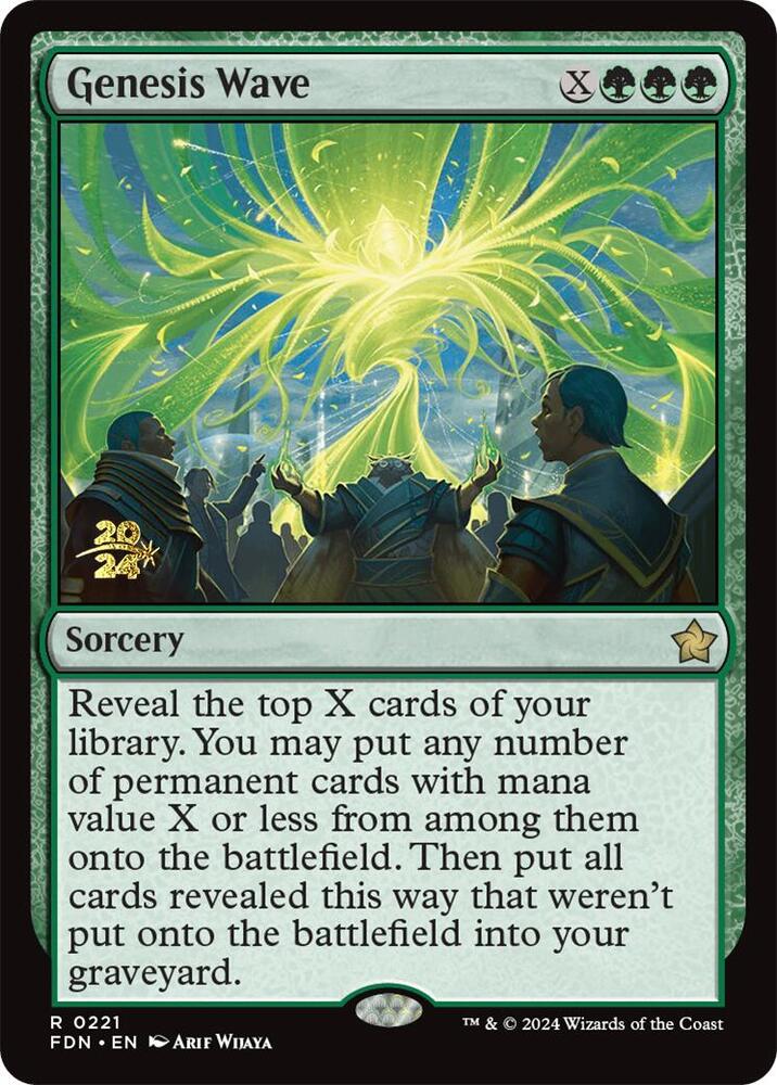 Genesis Wave 221s/101 (Prerelease Cards)  - Foil | Good Games Modbury