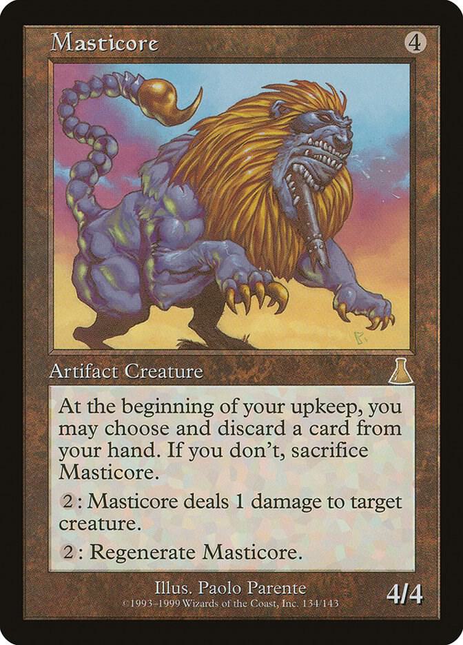 Masticore 134/143 (Urza's Destiny)  - Foil | Good Games Modbury