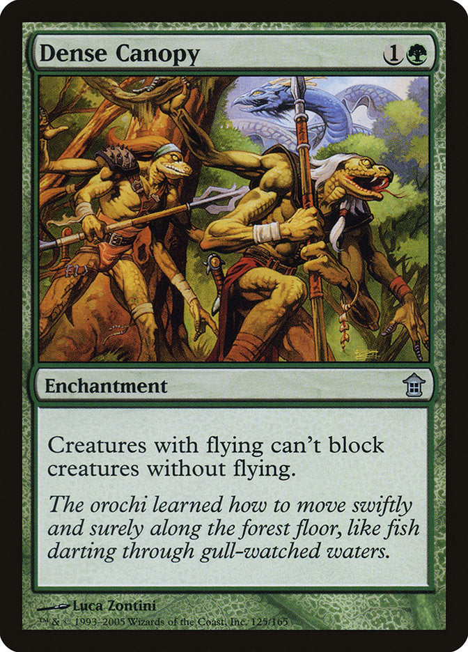Dense Canopy 125/165 (Saviors of Kamigawa)  - Foil | Good Games Modbury