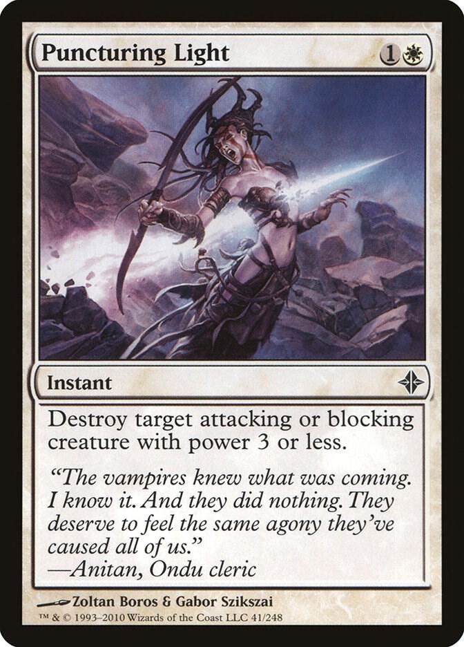 Puncturing Light 41/248 (Rise of the Eldrazi)  - Foil | Good Games Modbury