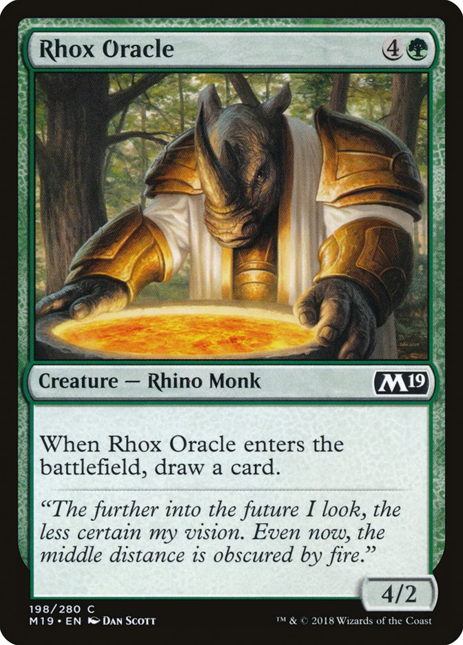 Rhox Oracle [Core Set 2019] | Good Games Modbury