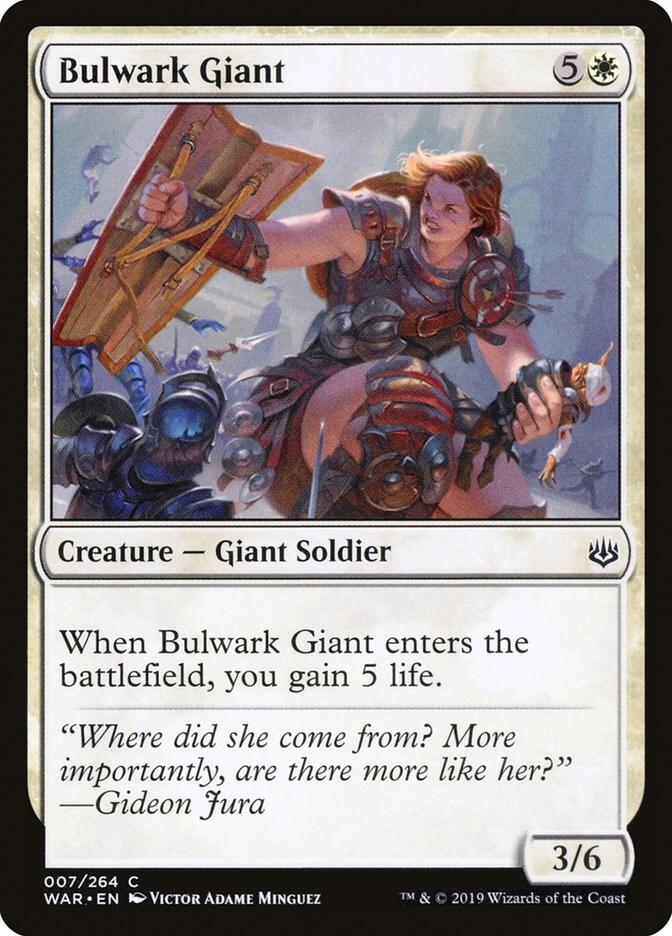 Bulwark Giant 7/264 (War of the Spark)  | Good Games Modbury