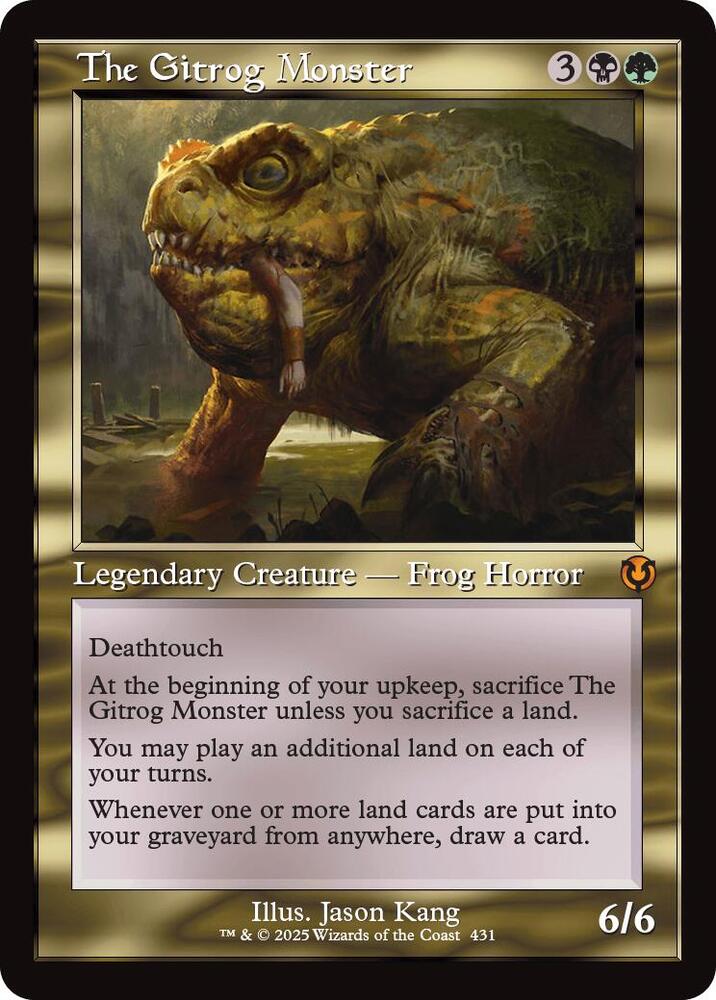 The Gitrog Monster 431/287 (Innistrad Remastered)  - Retro | Good Games Modbury