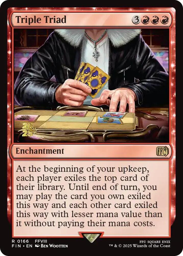 Triple Triad 166 (Prerelease Cards)  - Foil | Good Games Modbury