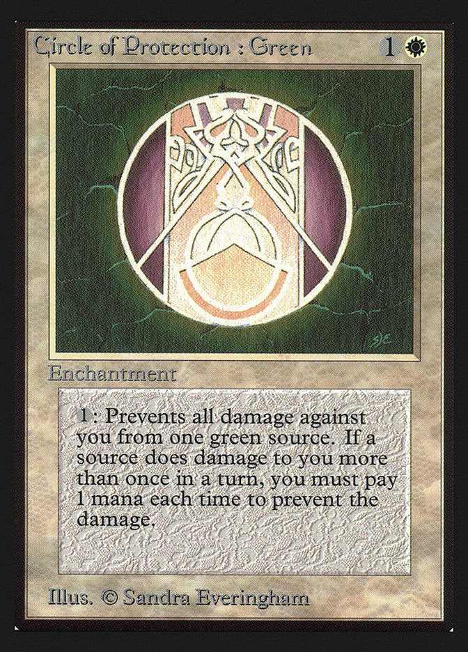 Circle of Protection: Green [Collectors' Edition] | Good Games Modbury