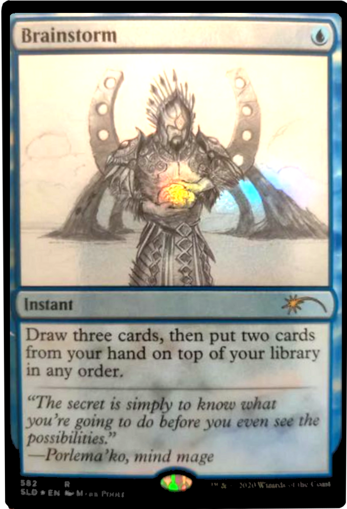 Brainstorm (Sketch) [Secret Lair Drop Promos] | Good Games Modbury