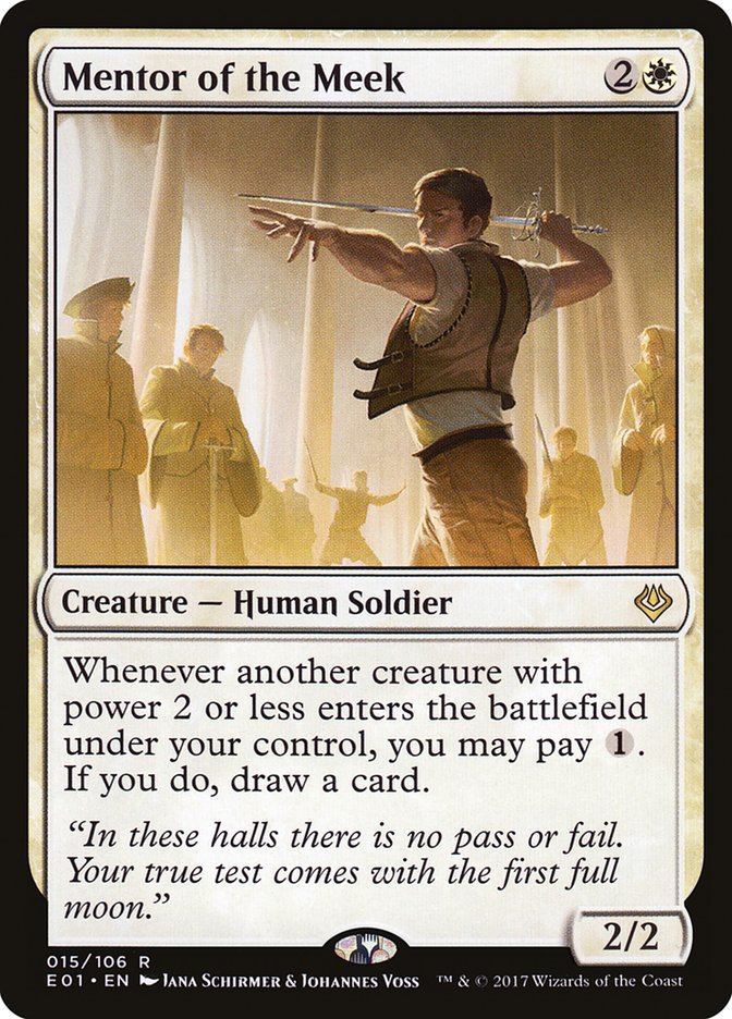 Mentor of the Meek [Archenemy: Nicol Bolas] | Good Games Modbury