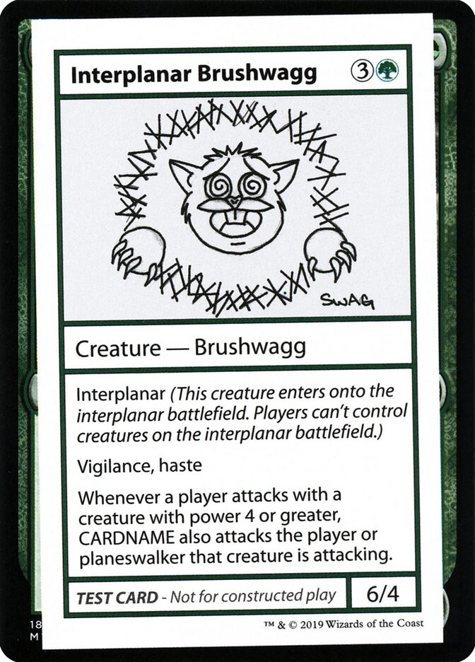 Interplanar Brushwagg 79/121 (Mystery Booster: Convention Edition Exclusives)  | Good Games Modbury