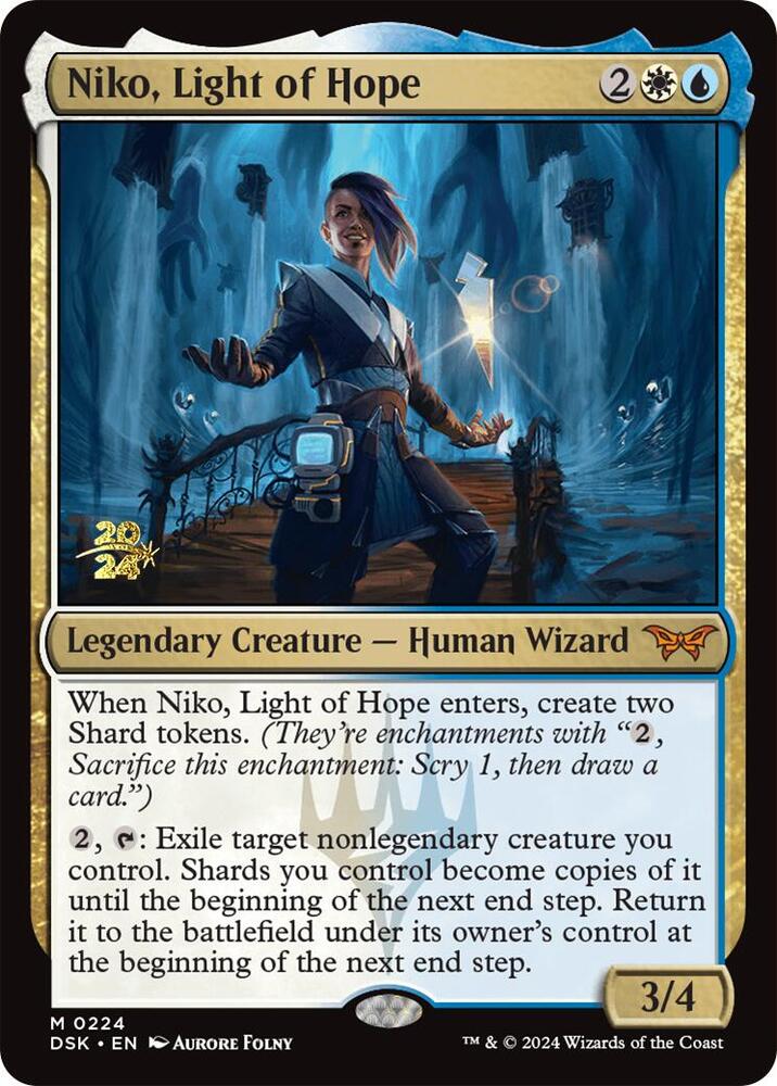 Niko Light of Hope 224s/180 (Prerelease Cards)  - Foil | Good Games Modbury