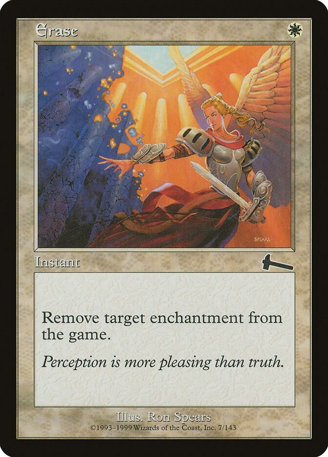 Erase 7 (Urza's Legacy)  - Foil | Good Games Modbury