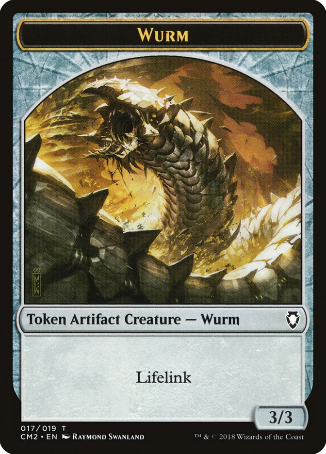 Wurm Token (017/019) [Commander Anthology Volume II Tokens] | Good Games Modbury